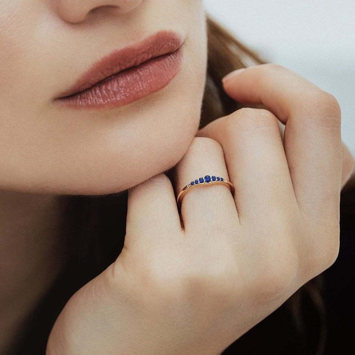 Sushma Sapphire Ring