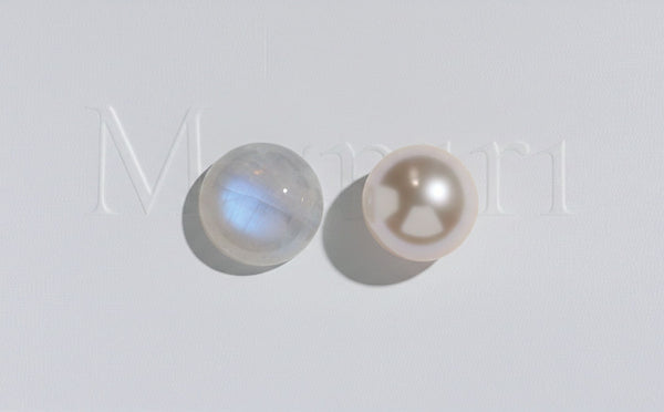 Moonstone and lustrous pearl, the birthstones of June in fine jewellery