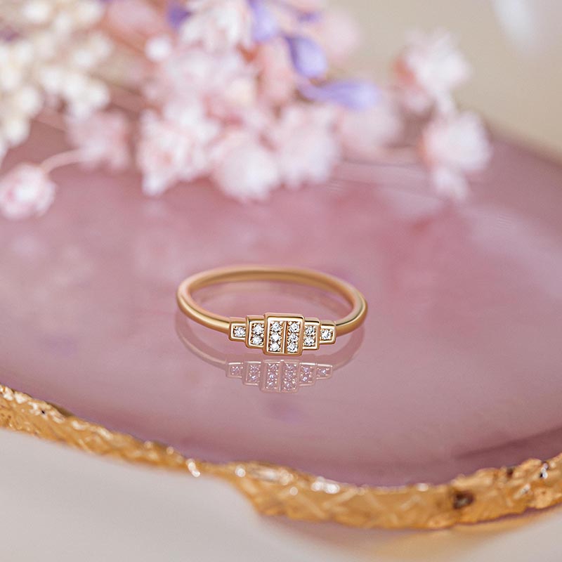 bague brami diamant look