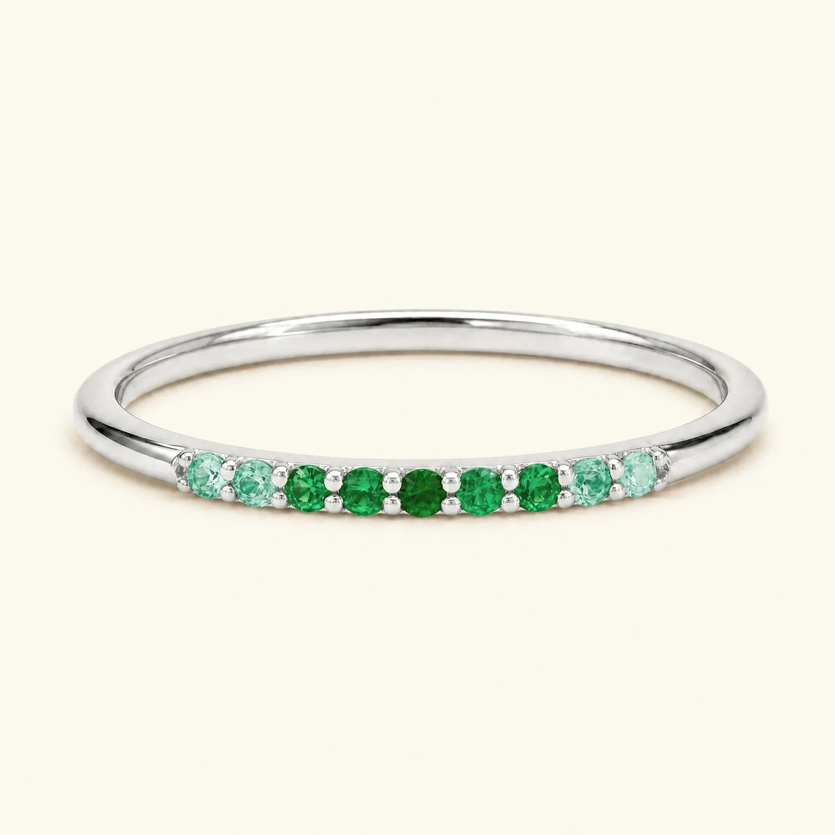 Kiran canopy ring 18K white gold
