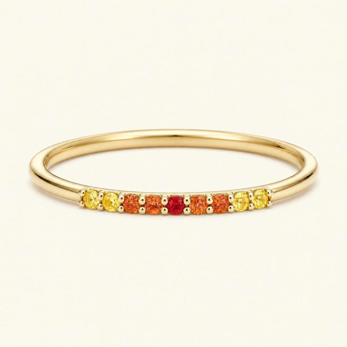Kiran Sunset ring 18K gold