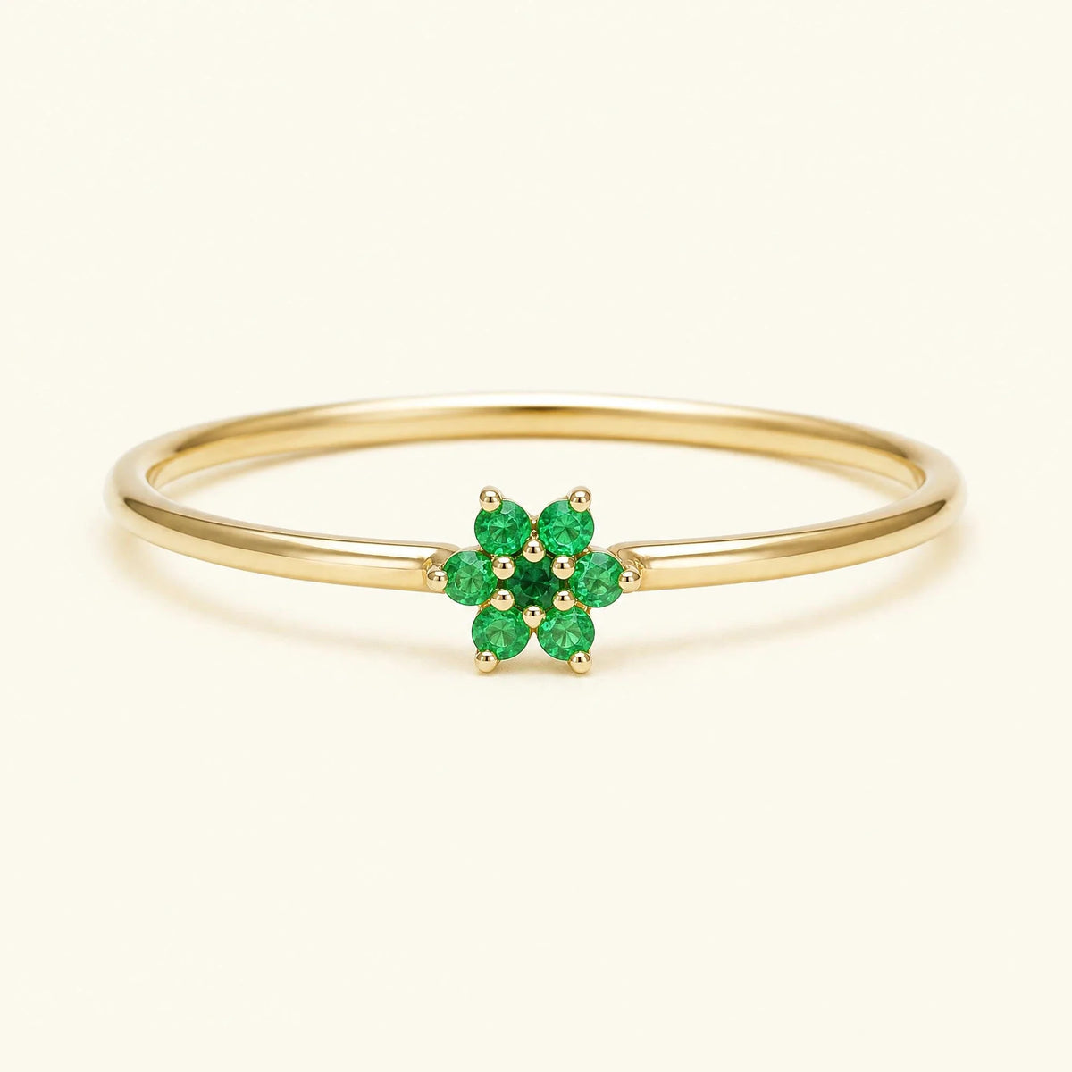 Surya canopy ring 18K yellow gold