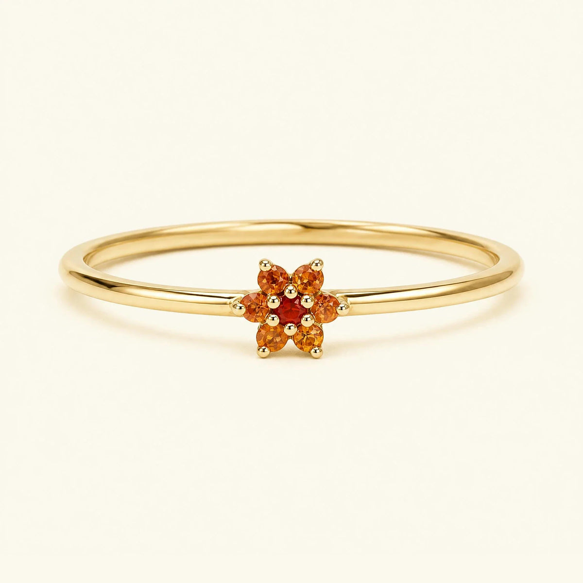 Surya sunset ring 18K gold