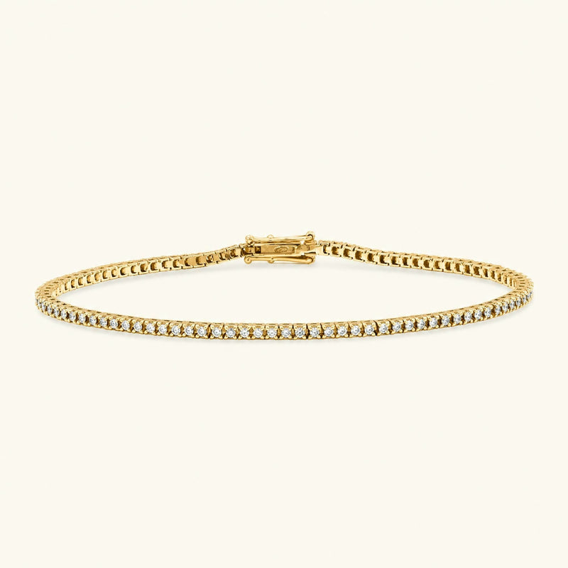 Ganga diamond tennis bracelet