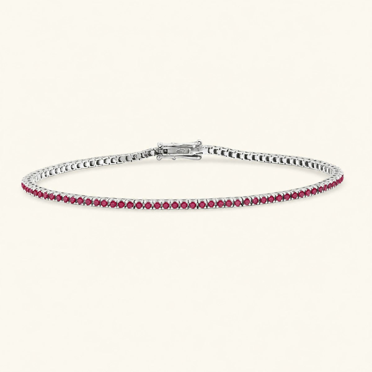 Ganga ruby bracelet white gold