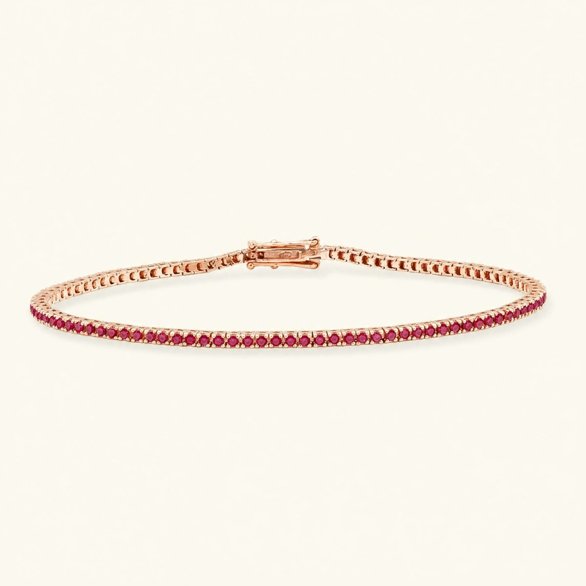 Ganga ruby bracelet rose gold