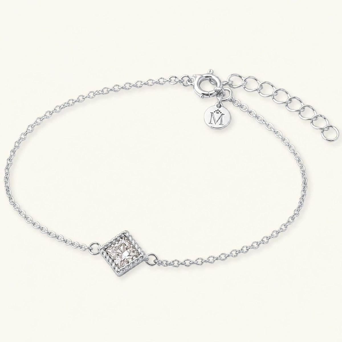 Indrani diamond bracelet in 18K white gold