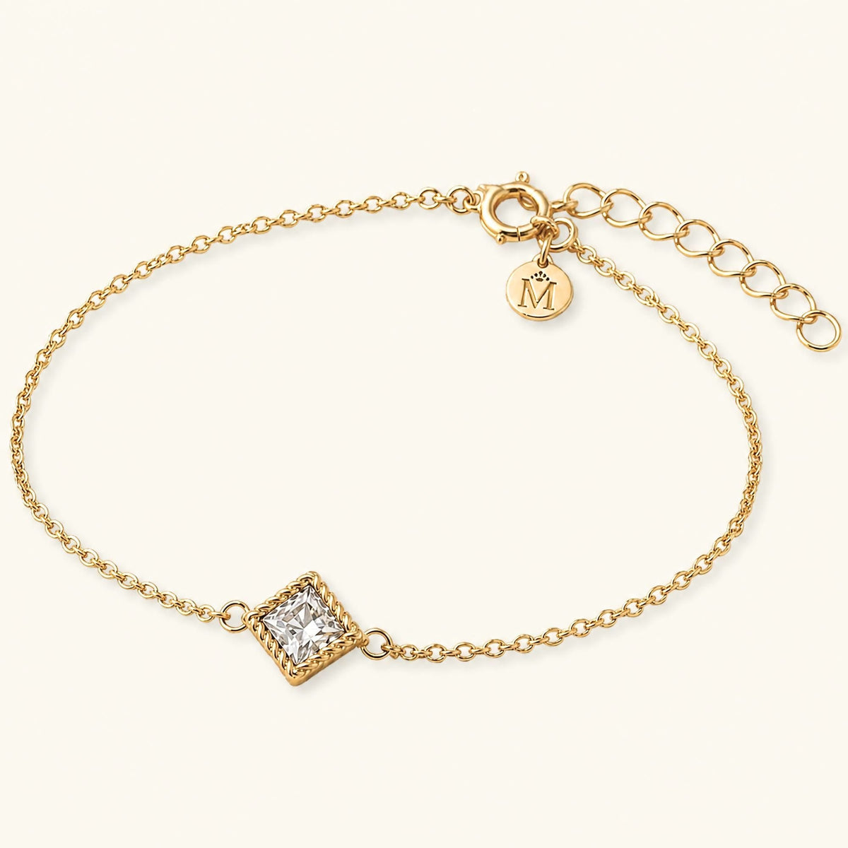 Indrani diamond bracelet in 18K yellow gold