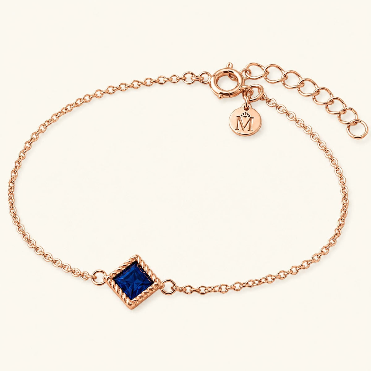 Indrani sapphire bracelet in 18K rose gold