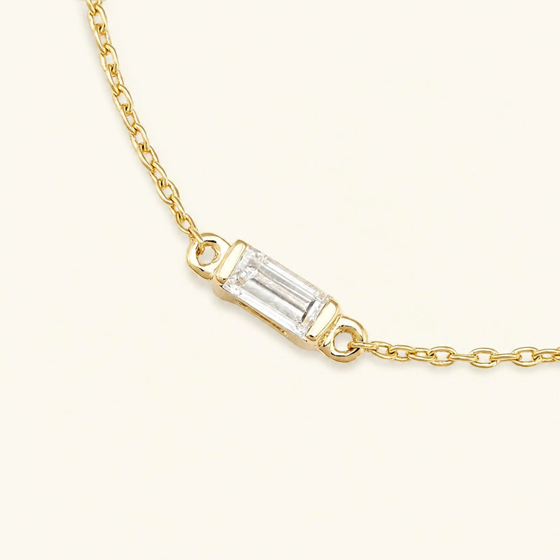 Shanti diamond bracelet yellow gold