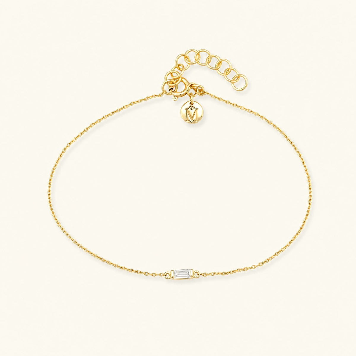 Shanti bracelet 18K gold set with diamond
