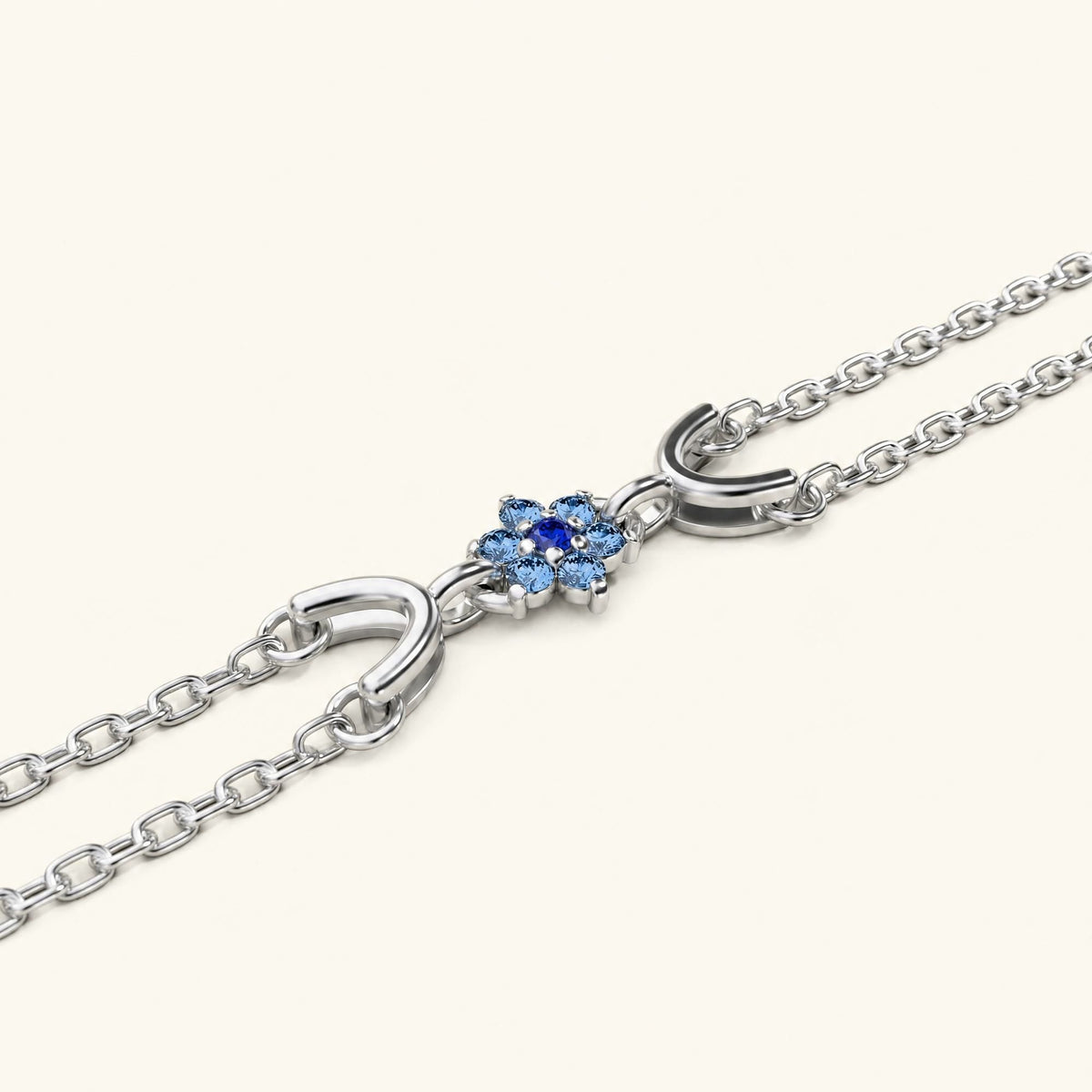 Surya white gold bracelet for women with emerald