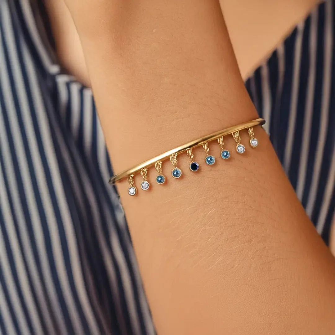 Megha bangle blue sapphire women