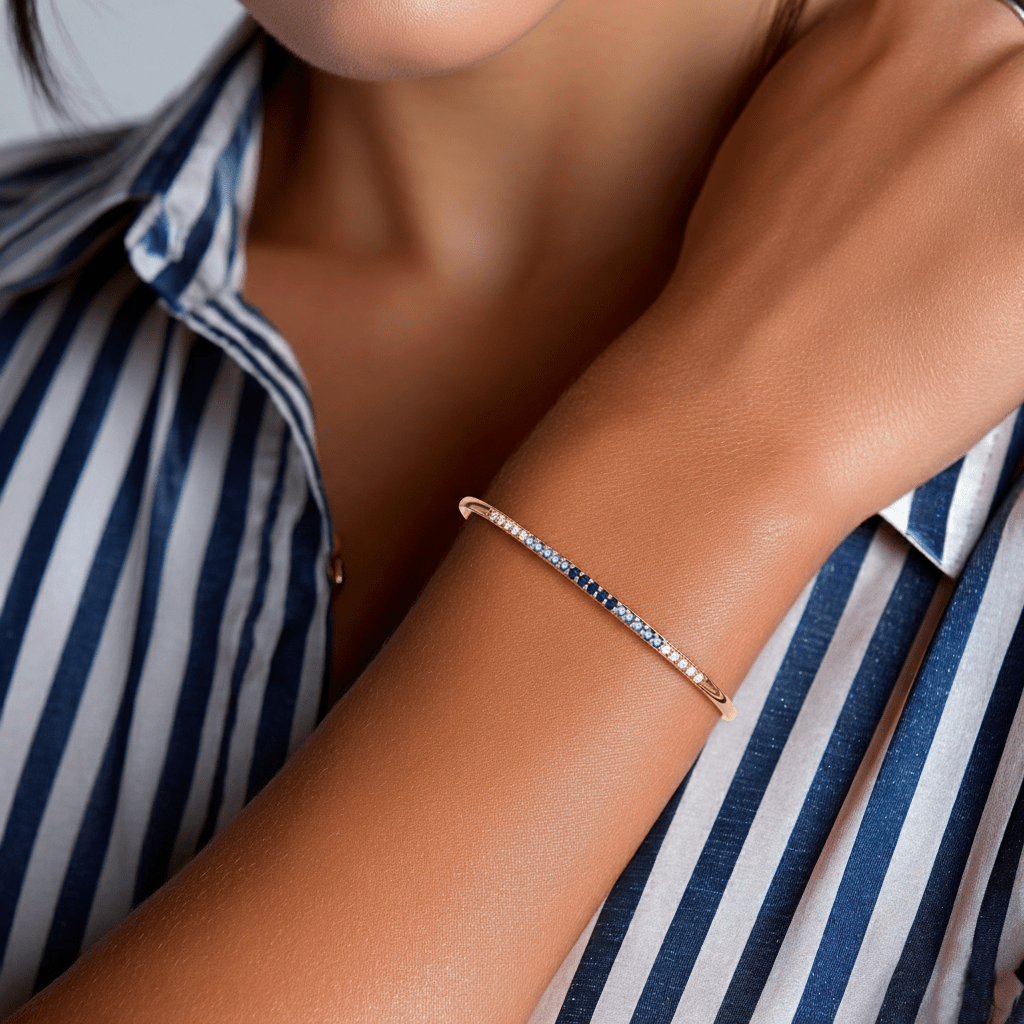 Tarang bangle horizon sapphire